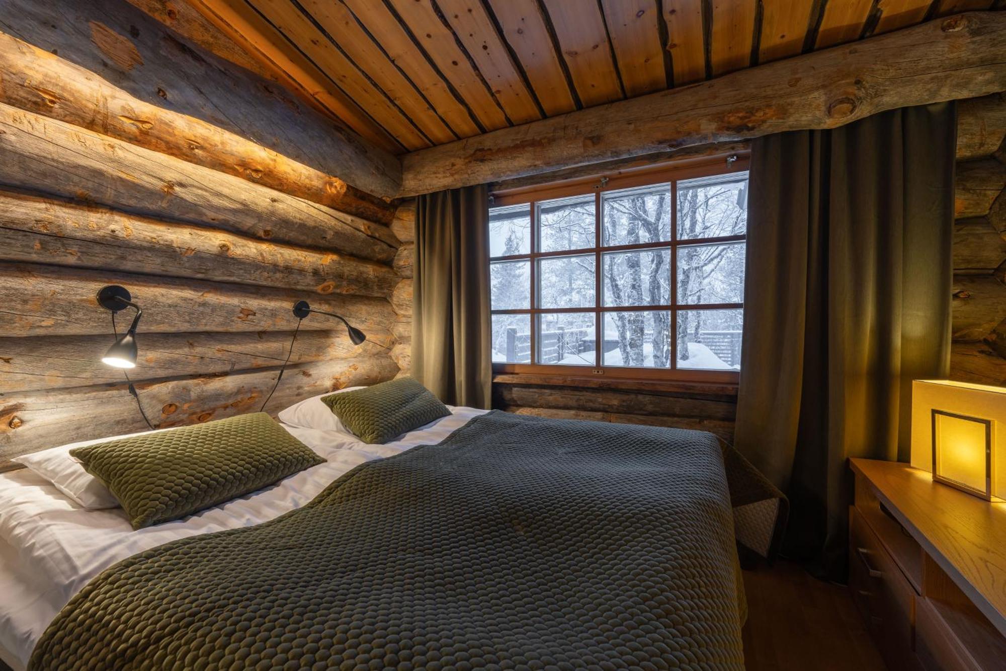 Kuukkeli Log Houses Teerenpesae - Premium Suite A48 Saariselka Bagian luar foto