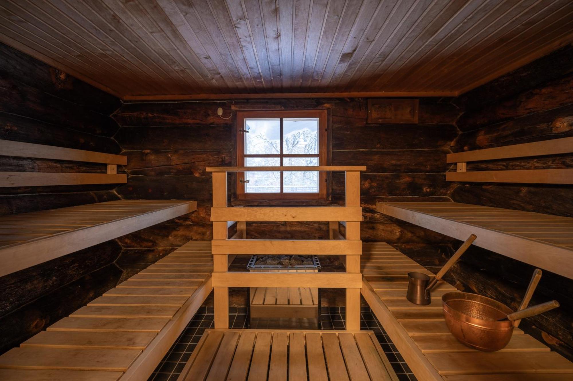 Kuukkeli Log Houses Teerenpesae - Premium Suite A48 Saariselka Bagian luar foto