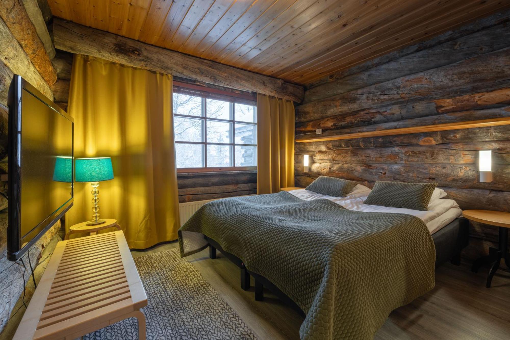 Kuukkeli Log Houses Teerenpesae - Premium Suite A48 Saariselka Bagian luar foto