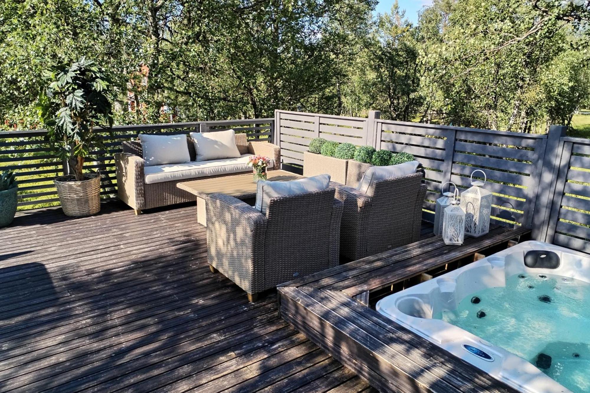 Kuukkeli Log Houses Teerenpesae - Premium Suite A48 Saariselka Bagian luar foto